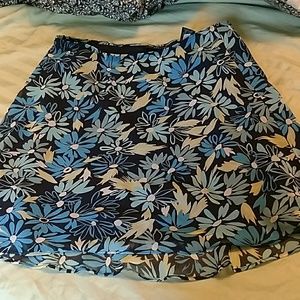 Express floral skirt